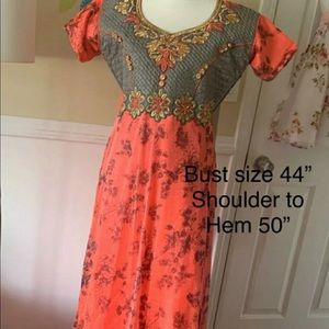 Beautiful anarkali 🧡